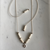 Star Of David beads necklace